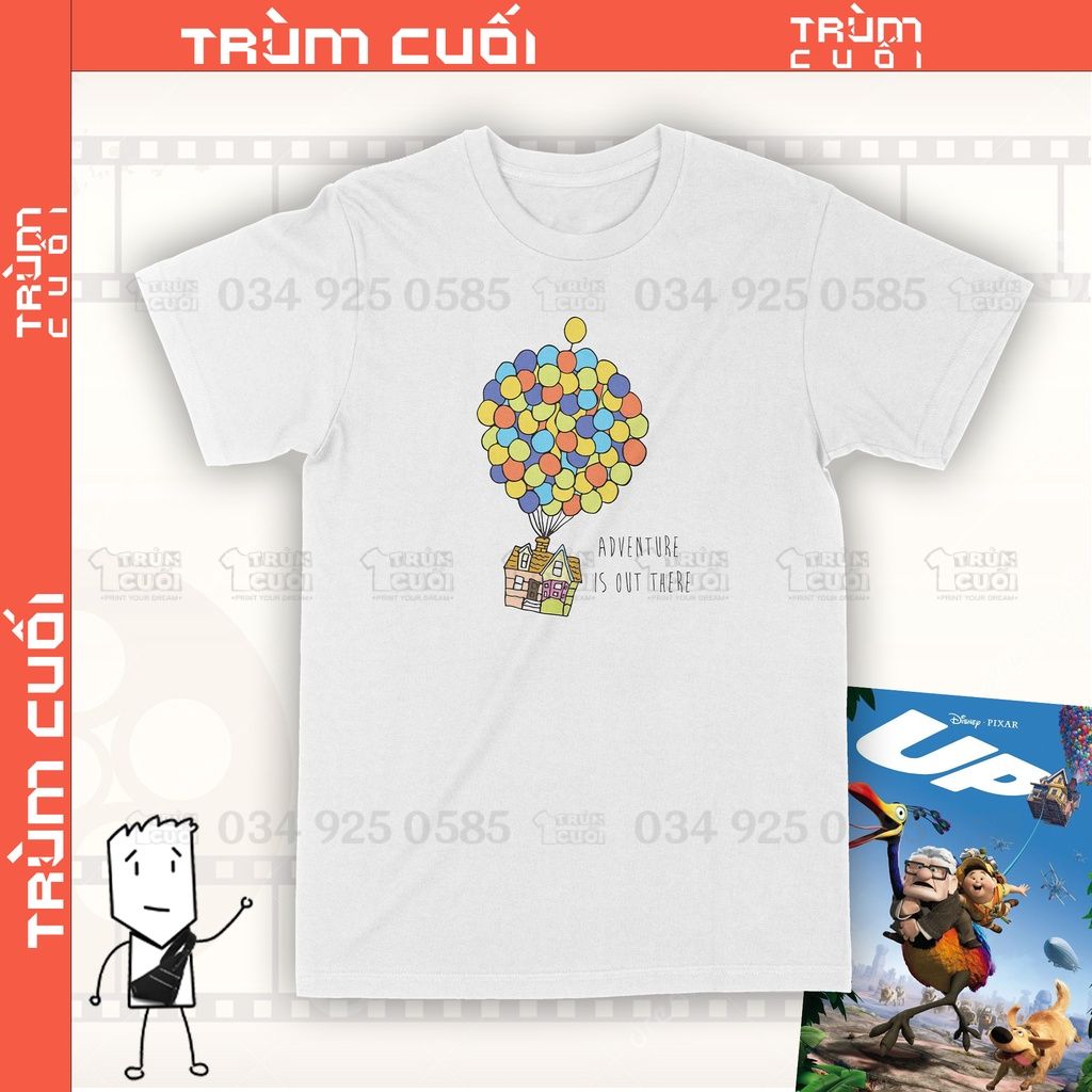  Áo thun Up - Vút Bay Unisex Trùm Cuối Cine, Cotton 100% 2 màu nam nữ 0052 