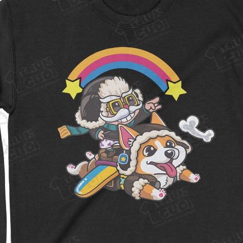  Áo Sweater Corki Phi Công Corgi, Trùm Cuối Game Liên Minh, Nỉ Bông 100% Unisex nam nữ 0433 