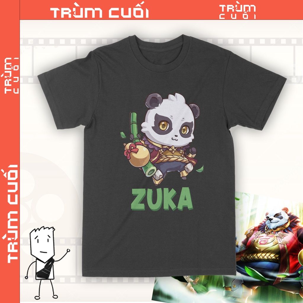  Áo thun Zuka chibi - Áo liên quân Unisex Trùm Cuối Game, Cotton 100% 2 màu nam nữ 0030 