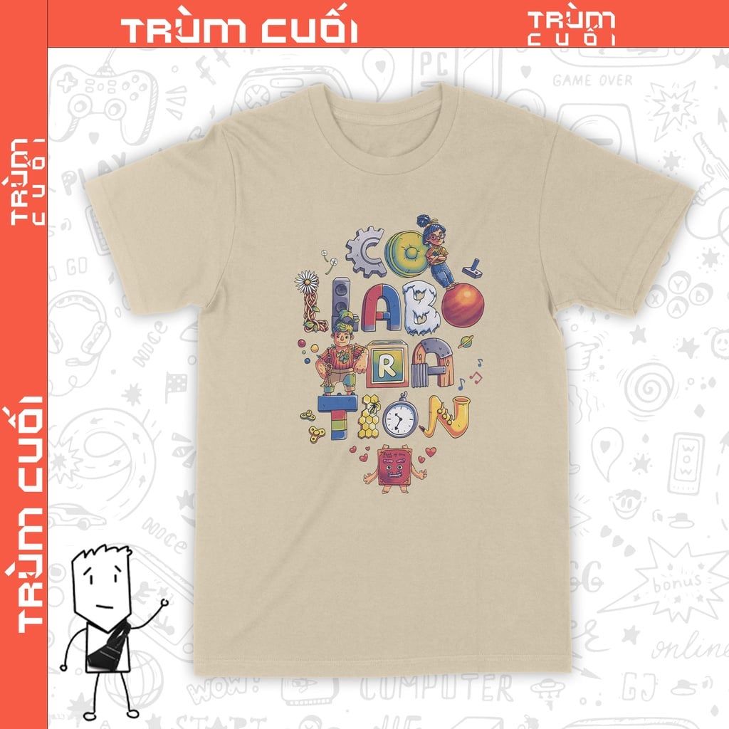  Áo thun It Takes Two, Trùm Cuối Game, Unisex Cotton 100% 2 màu nam nữ 0232 