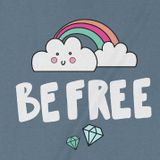  Áo thun Tâm Trí Tự Do - Be Free, Trùm Cuối Casual, Unisex Cotton 100% 6 màu nam nữ 0324 