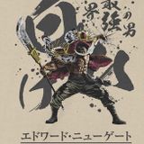  Áo thun Râu Trắng - One Piece, Trùm Cuối Anime Cine, Cotton 100% 2 màu nam nữ 0166 