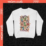  Áo Sweater Minecraft - Graffity, Trùm Cuối Game, Nỉ Bông 100% Unisex nam nữ 0435 