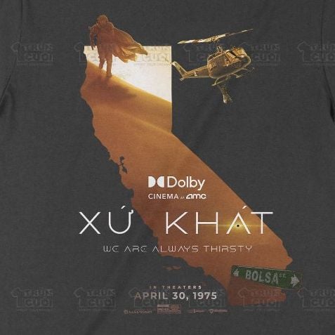  Áo thun Xứ Khát, Trùm Cuối Cine Meme, Unisex Cotton 100% 2 màu nam nữ 0426 