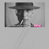  Áo thun Mua Vé Barbie x Oppenheimer, Trùm Cuối Movie Meme, Unisex Cotton 100% 2 màu nam nữ 0291 