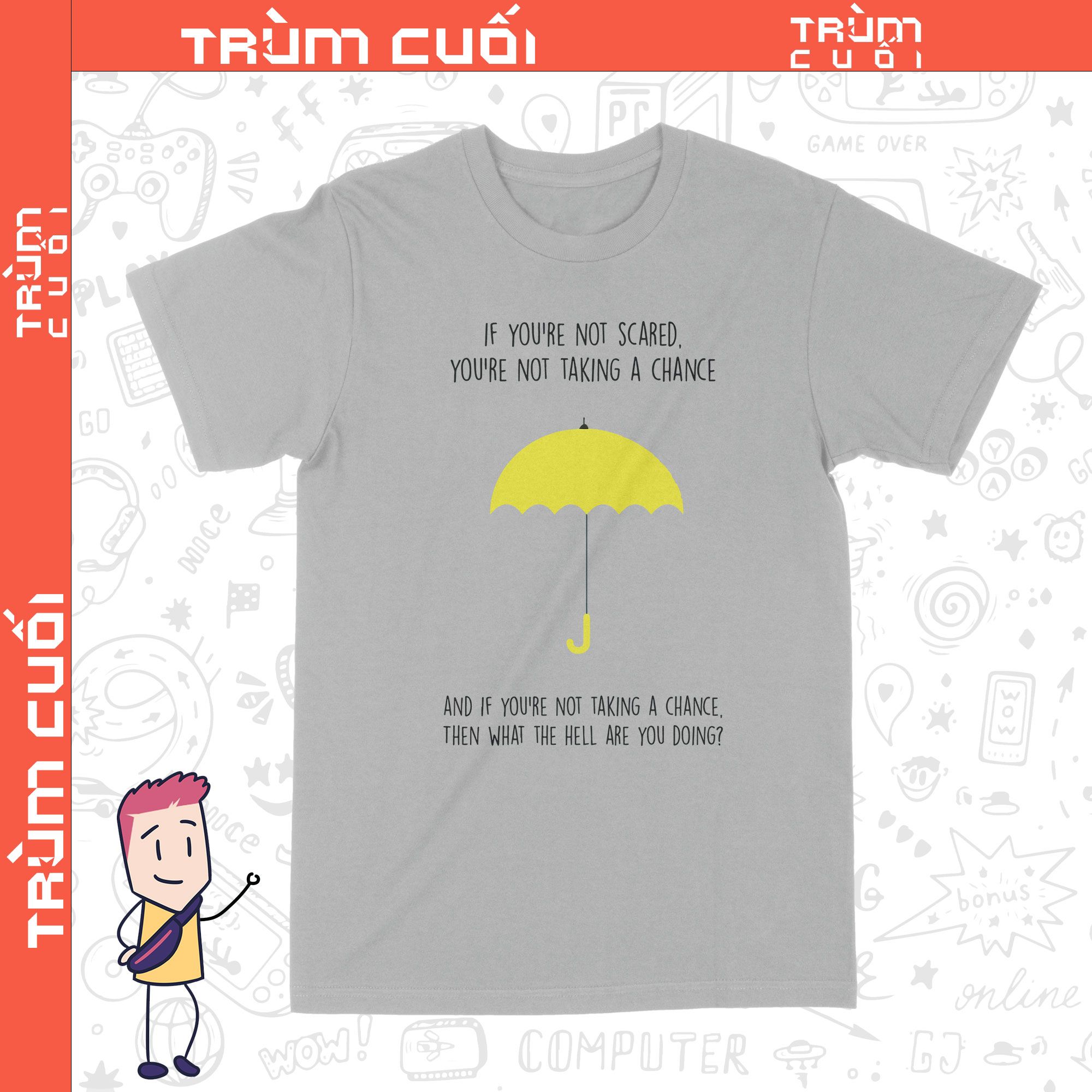  Áo thun Phim Khi Bố Gặp Mẹ - HIMYM, Trùm Cuối Cine, Unisex Cotton 100% 2 màu nam nữ 0277 