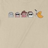  Áo Thun Halloween Pacman, Trùm Cuối Haloween Horror Fes Game, Cotton 100% 4 màu nam nữ 0353 