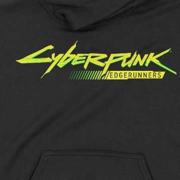  Áo Hoodie 2 mặt Cyberpunk Edgerunner Logo, Trùm Cuối Game Anime, Unisex Nỉ Bông 100% 2 màu nam nữ 0359 