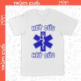  Áo thun Hết Cứu, Trùm Cuối Meme, Unisex Cotton 4 màu 0344 