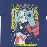  Áo thun Rebecca - Cyberpunk Edgerunner, Trùm Cuối Game Anime, Unisex Cotton 100% 2 màu nam nữ 0357 