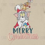  Áo thun Giáng Sinh của Tâm và Gia Huy, Trùm Cuối Cartoon Christmas Festival, Unisex Cotton 100% 2 màu nam nữ 0377 