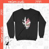  Áo Sweater Mặt nạ quỷ Ichigoo - Unisex Trùm Cuối Anime,  Nỉ Bông 100% 2 màu nam nữ 0016 