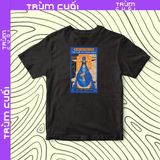  Áo thun Tarot - The High Priestess, Firewood x Trùm Cuối, Unisex Cotton 100% 2 màu nam nữ 0398 