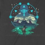  Áo thun The Legend of Zelda: Breath of the Wild Unisex Trùm Cuối Game, Cotton 100% 2 màu nam nữ 0142 