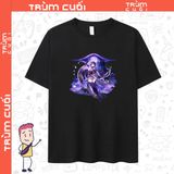  Áo thun Raiden Shogun - Ước Nguyện, Trùm Cuối Game Genshin, Unisex Cotton 100% 2 màu nam nữ 0258 