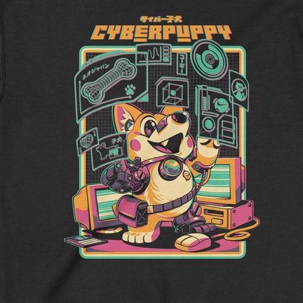  Áo Sweater Cyberpuppy 2077, Trùm cuối Game, Unisex Nỉ Bông 100% 2 màu nam nữ 0214 