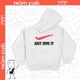  Áo Hoodie Just DOOM It, Trùm Cuối Meme Game, Nỉ Bông 100% 2 màu nam nữ 0189 0190 