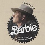  Áo thun Barbie x Oppenheimer: Chàng Ken Tử Thần Ver. ĐEN DARK, Trùm Cuối Movie Meme, Unisex Cotton 100% 0292 