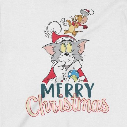  Áo Sweater Giáng Sinh của Tâm và Gia Huy, Trùm Cuối Cartoon Christmas Festival, Nỉ Bông 100% Unisex nam nữ 0377 