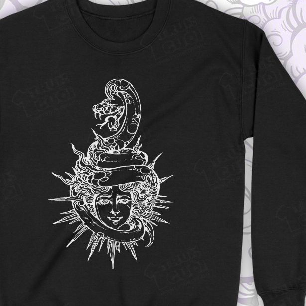  Áo sweater Huyễn Xà, Trùm Cuối x Đăng Hoả Chi Thần - Tết 2025, Nỉ Bông 100% Unisex nam nữ 