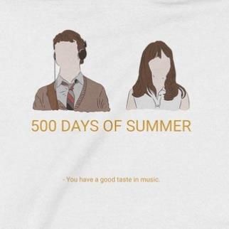  Áo Sweater 500 Days of Summer Unisex Trùm Cuối Cine, Nỉ Bông 100% 2 màu nam nữ 0090 