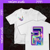  Áo thun 2 mặt Rồng Rắn Bắt Đèn, Trùm Cuối Đăng Hỏa Chi Thần 2024, Unisex Cotton 100% 2 màu nam nữ 0403 