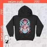  Áo Hoodie Chú thuật hồi chiến Sukuna, Trùm Cuối Manga Anime, Unisex Nỉ Bông 100% 2 màu nam nữ 0017 