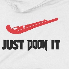  Áo Hoodie Just DOOM It, Trùm Cuối Meme Game, Nỉ Bông 100% 2 màu nam nữ 0189 0190 