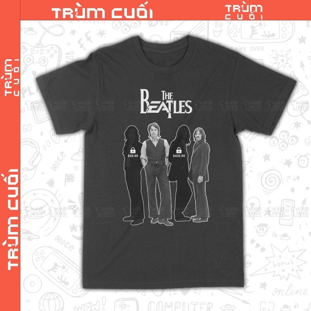  Áo thun the bEAtles, Trùm Cuối Game Meme, Unisex Cotton 100% 2 màu nam nữ 0419 