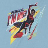  Áo thun Hello Miles - Across The Spider-Verse, Trùm Cuối Marvel Cine, Unisex Cotton 100% 2 màu nam nữ 0284 