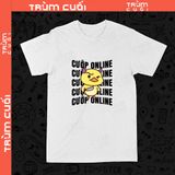  Áo thun Cướp Onine Unisex Trùm Cuối , Cotton 100% 2 màu nam nữ 0041 