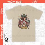  Áo thun Sprited Away - Ghibli Unisex Trùm Cuối Anime Cine, Cotton 100% 2 màu nam nữ 0104 
