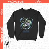  Áo Sweater Roronoa Zoro - One Piece, Trùm cuối Anime Cine, Nỉ Bông 100% 2 màu nam nữ 0163 