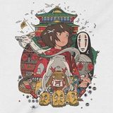 Áo Sweater Sprited Away - Ghibli Unisex Trùm Cuối Anime Cine, Nỉ Bông 100% 2 màu nam nữ 0104 