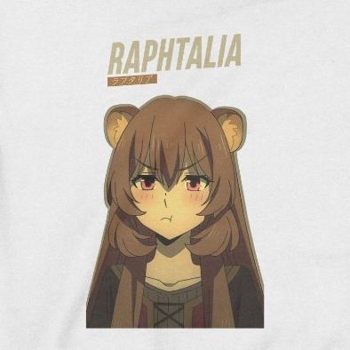  Áo Hoodie Raphtalia - The Rising of the Shield Hero, Trùm Cuối Anime, Nỉ Bông 100% Unisex nam nữ 0362 
