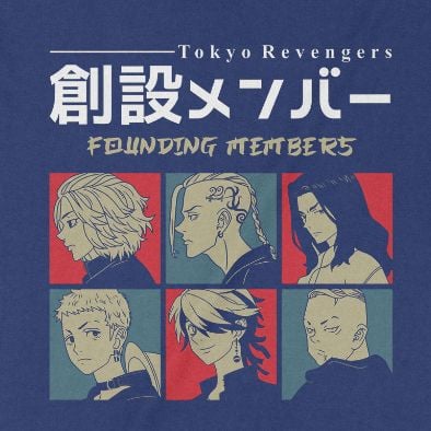  Áo thun Tokyo Revenger, Trùm Cuối Anime, Cotton 100% 3 màu nam nữ 0339 