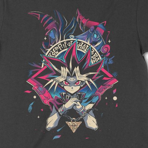  Áo thun Vua Trò Chơi Yugioh!, Trùm Cuối Anime, Cotton 100% 2 màu nam nữ 0326 