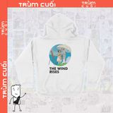  Áo Hoodie The Wind Rise- Ghibli, Trùm cuối  Anime Cine, Cotton 100% 2 màu nam nữ 0121 