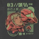  Áo thun Samus Aran - Metroid, Trùm Cuối Game, Unisex Cotton 100% 2 màu nam nữ 0416 