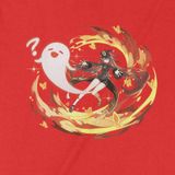  Áo thun Hu Tao - Ước Nguyện, Trùm Cuối Game Genshin, Cotton 100% 2 màu nam nữ 0254 