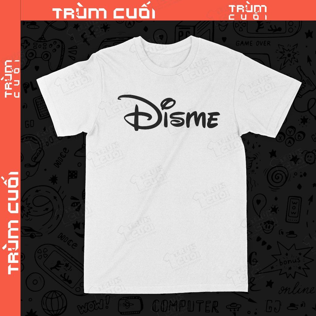  Áo thun Gần Giống Disney, Trùm Cuối Meme, Unisex Cotton 100% 4 màu nam nữ 0438 