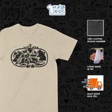  Áo thun Robot Hoang Dã - The Wild Robot, Trùm Cuối Cine, Cotton 100% Unisex 3 màu nam nữ 0459 