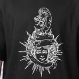  Áo thun oversize Huyễn Xà, Trùm Cuối x Đăng Hoả Chi Thần - Tết 2025, Unisex Cotton 100% 