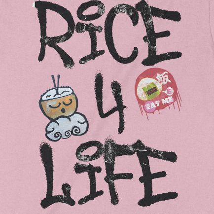  Áo thun Rice for Life, Trùm Cuối Meme Hay Phết, Unisex Cotton 100% 2 màu nam nữ 0298 