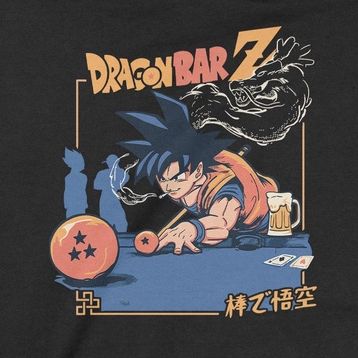  Áo Hoodie Goku chơi bi-a , Trùm Cuối Anime, Nỉ Bông 100% 2 màu nam nữ 0229 
