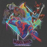  Áo thun Spider Society Tấn Công - Across The Spider-Verse, Trùm Cuối Marvel Cine, Unisex Cotton 100% 2 màu nam nữ 0285 