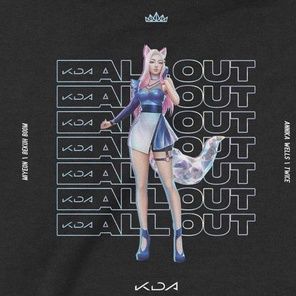  Áo Hoodie K/DA ALL OUT Ahri - Liên Minh Huyền Thoại, Trùm Cuối Game, Nỉ Bông 100% 2 màu nam nữ 0170 