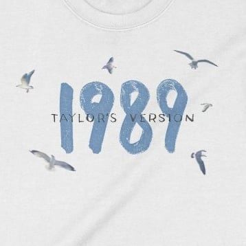  Áo Sweater 1989 Taylor's Version, Trùm Cuối Thần Tượng Âm Nhạc, Unisex Nỉ Bông 100% 2 màu nam nữ 