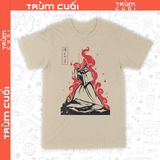  Áo thun phim Samurai Jack, Trùm Cuối Cine Cartoon, Unisex Cotton 100% 2 màu nam nữ 0363 