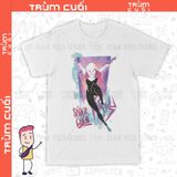  Áo thun Vũ Trụ Nhện: Spider Gwen, Trùm Cuối Marvel Cine, Unisex Cotton 100% 2 màu nam nữ 0290 